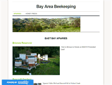 Tablet Screenshot of bayareabeekeeping.com